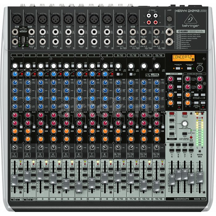 Микшерный пульт Behringer Xenyx QX2442USB