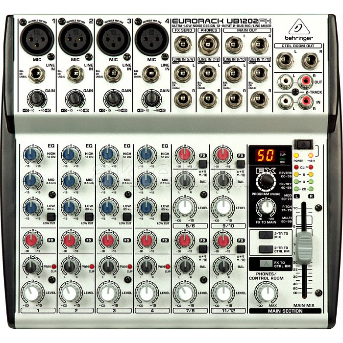 Микшерный пульт Behringer UB1202FX
