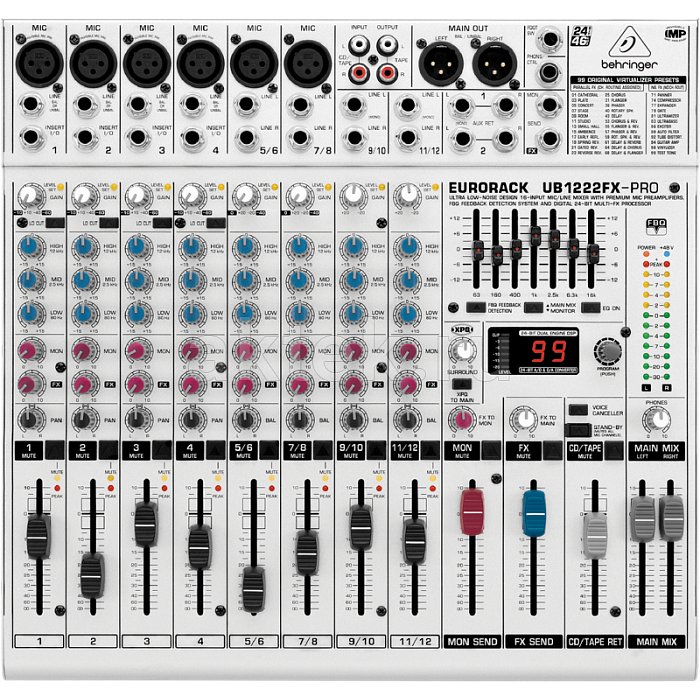 Микшерный пульт Behringer UB1222FX-PRO