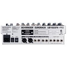 Микшерный пульт Behringer UB1622FX-PRO 3