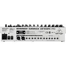 Микшерный пульт Behringer UB1832FX-PRO 3