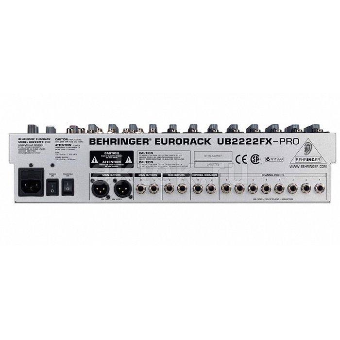 Микшерный пульт Behringer UB2222FX-PRO 3