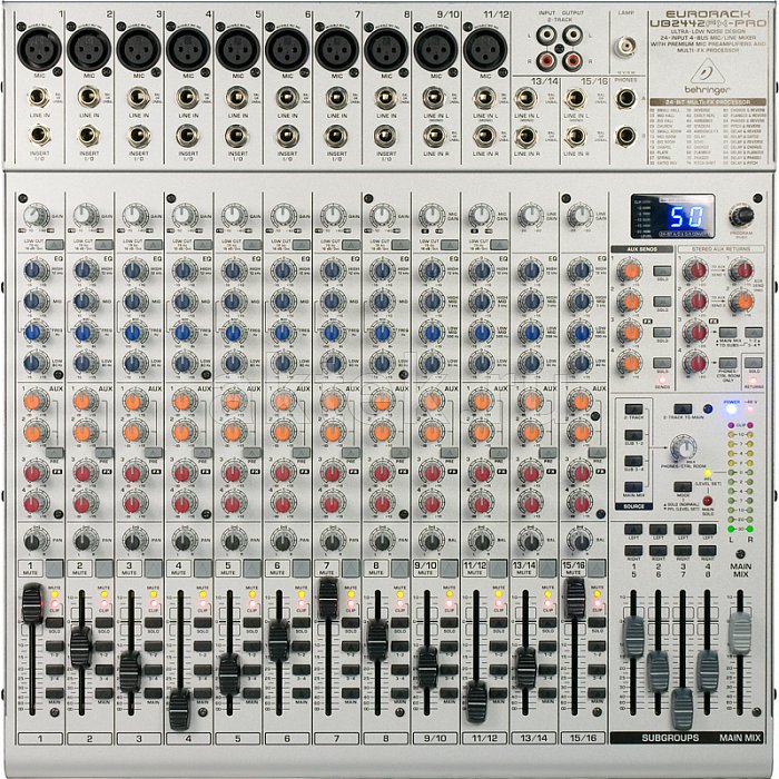 Микшерный пульт Behringer UB2442FX-PRO