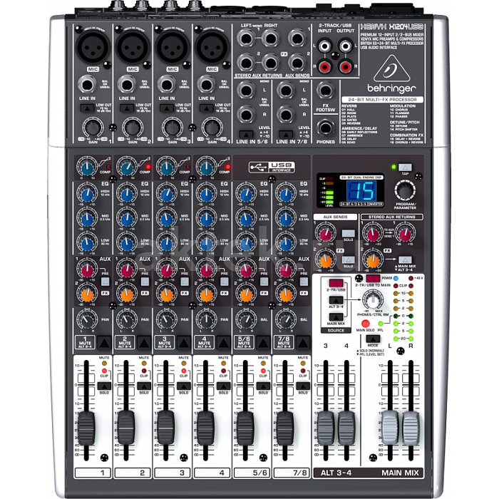 Микшерный пульт Behringer X1204USB