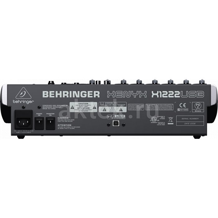 Микшерный пульт Behringer X1222USB 3