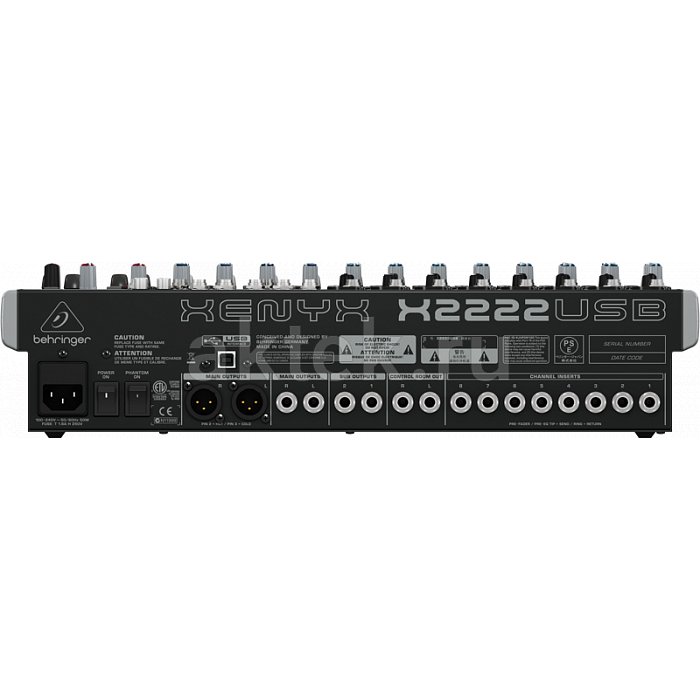 Микшерный пульт Behringer X2222USB 3