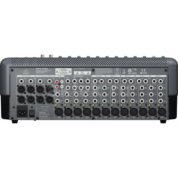 Микшерный пульт Behringer XL1600 3