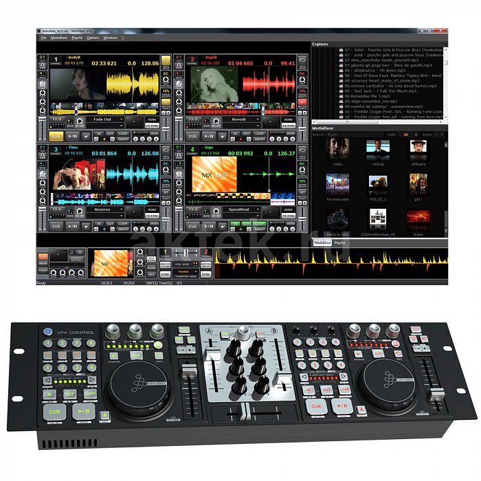DJ-контроллер Mixvibes VFX Control 3