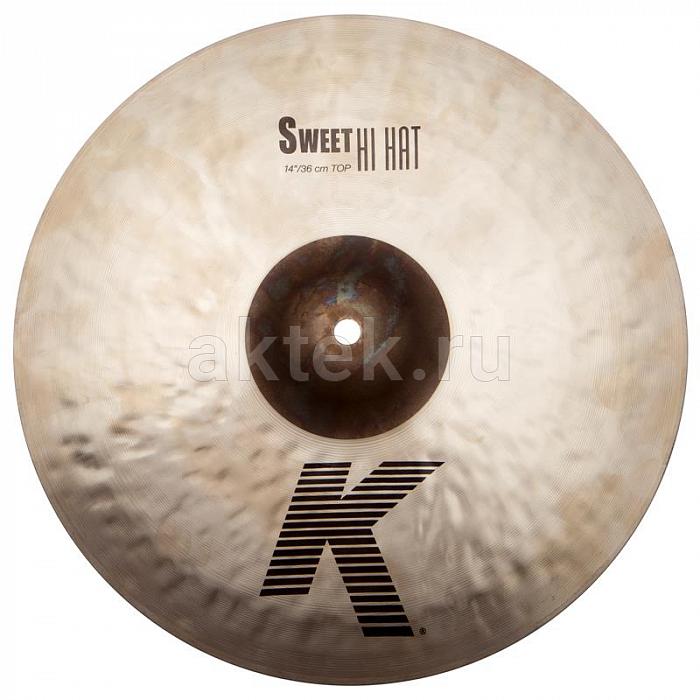 Тарелка хай-хэт ZILDJIAN K0720 14` K SWEET HIHAT PAIR 3