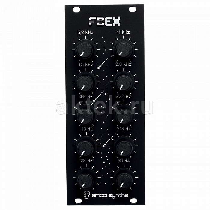 Модуль фильтр банка Erica Synths Graphic Resonant FB Expander