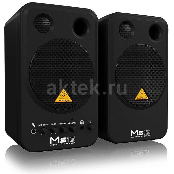 Behringer MS16 студийный монитор 4" 2x8 Вт