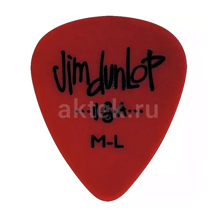 Dunlop 479RML Poly Medium Light 72Pack медиаторы, 72 шт