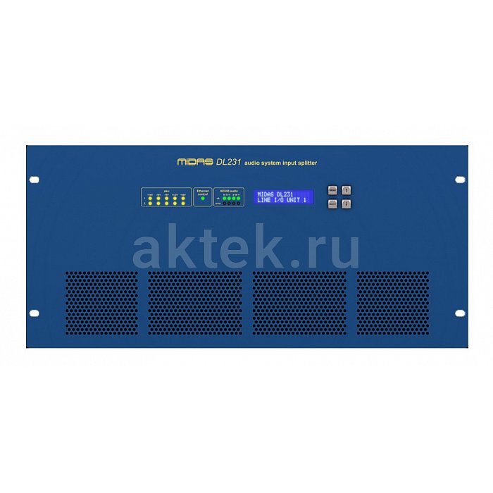 MIDAS DL231 микрофонный сплиттер, 24 мик/лин входов, 24 лин вых