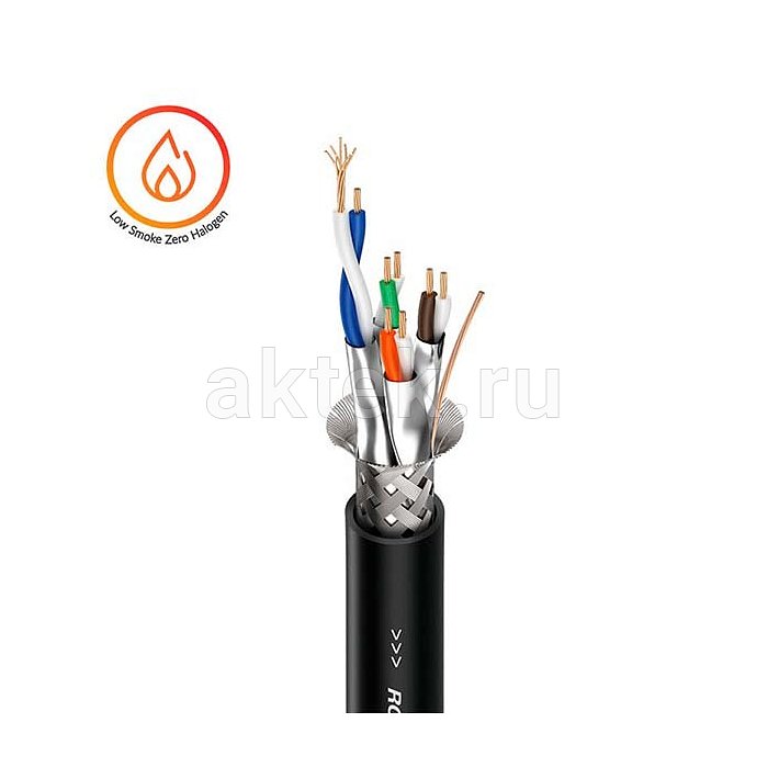 ROXTONE C6AL-LSZH/100 витая пара, CAT6a, 100 м