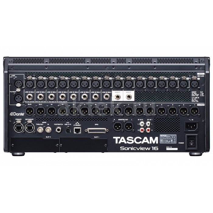 Tascam Sonicview 16 цифровой мкшерный пульт, 44 входных канала 3