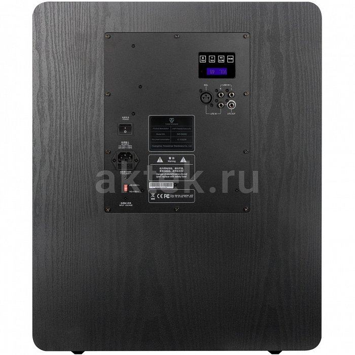 Tone Winner SW-D6000 сабвуфер, 800 Вт, 15", чёрный 4