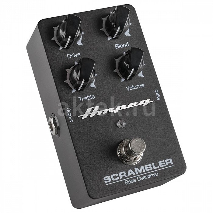 Педаль для бас гитары AMPEG SCRAMBLER Bass Overdrive 3