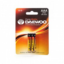 Батарейка ААА DAEWOO ENERGY Alkaline LR03EA-2B