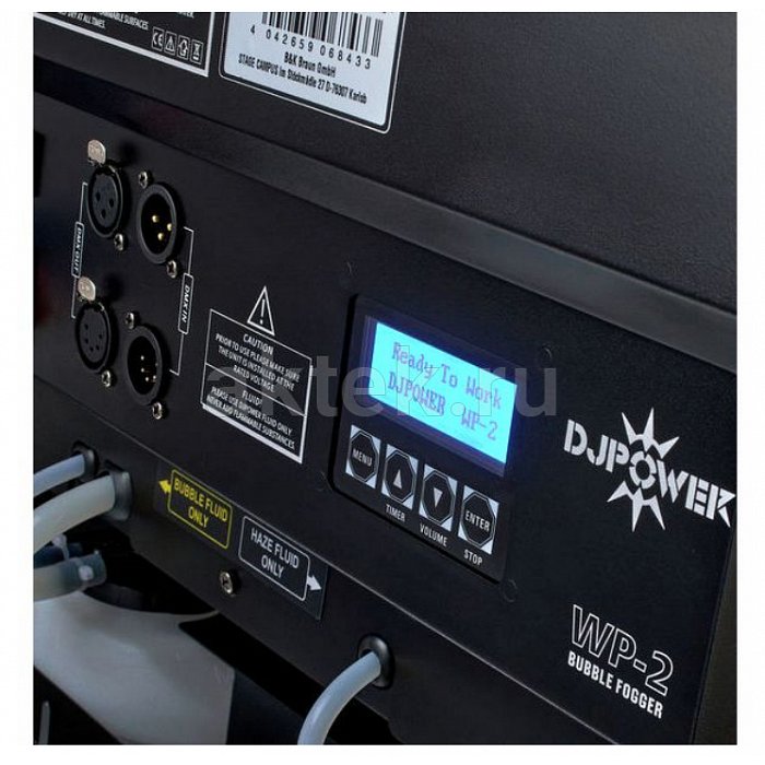 Генератор мыльных пузырей и дыма DJPower WP-2 8