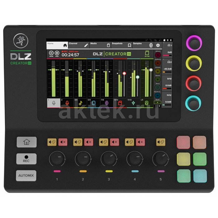 Микшер для ведения подкастов MACKIE DLZ Creator XS 2