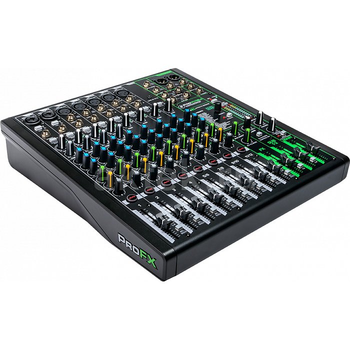12-канальный микшер с процессором эффектов MACKIE ProFX12v3+ 2