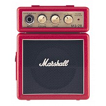 Гитарный транзисторный микрокомбо MARSHALL MS-2R MICRO AMP (RED)