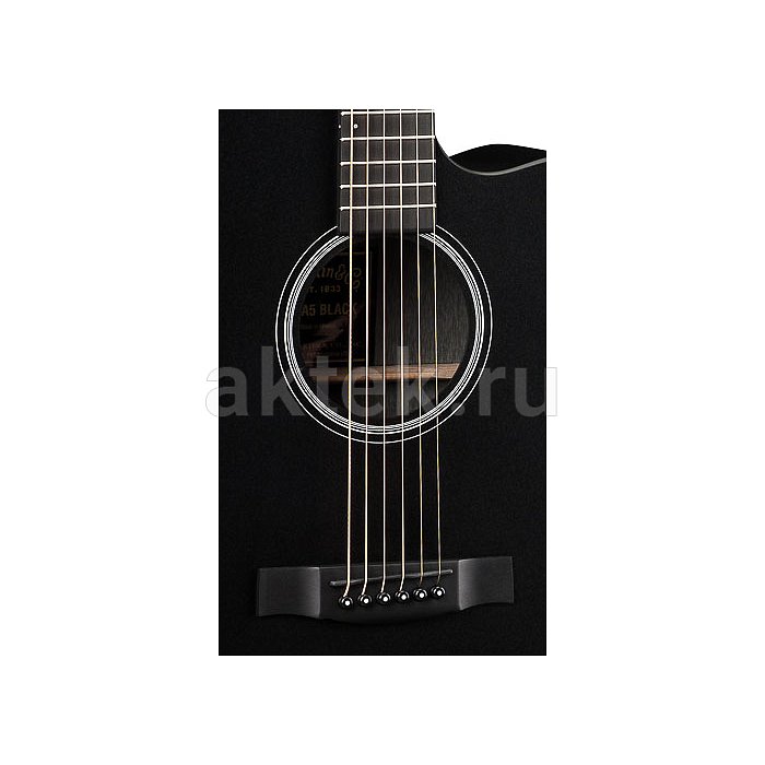 Электроакустическая гитара Martin DCPA5 Black 5