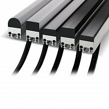 Линейный светильник Martin Exterior PixLine 10 RGB, 1280mm, Square Diffused Front