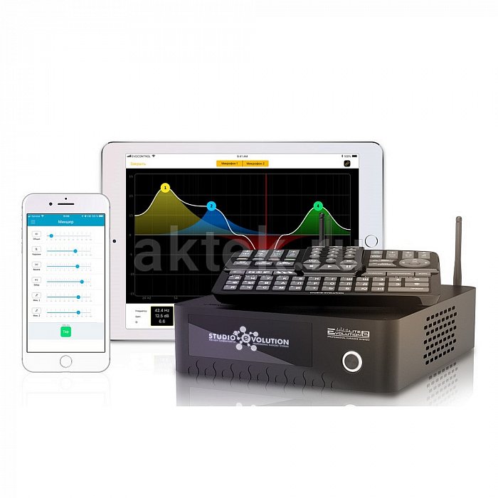Караоке комплект с микшером и акустикой Master Premium 3