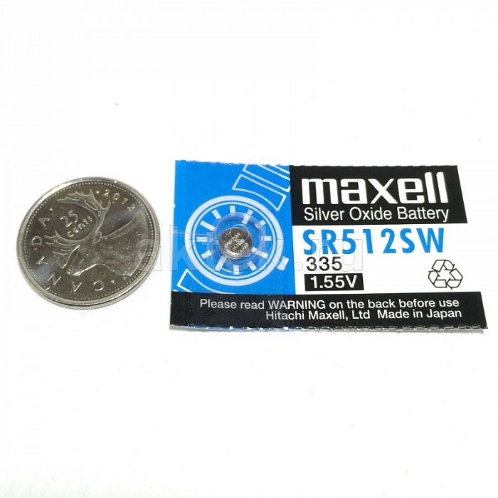 Батарейка таблетка MAXELL 335 4