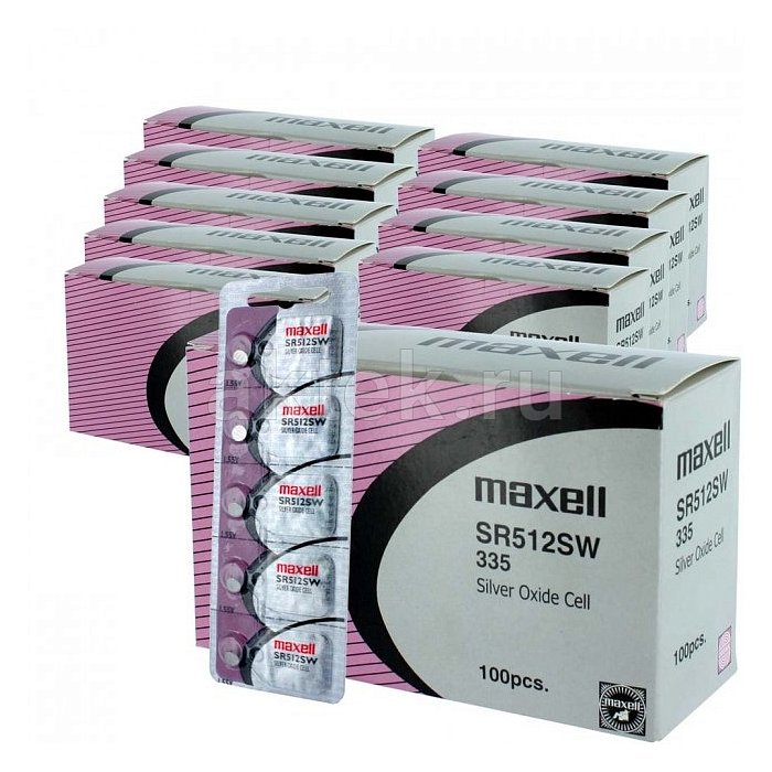 Батарейка таблетка MAXELL 335 6