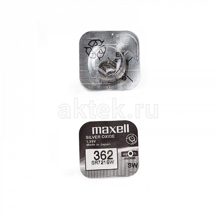 Часовая батарейка MAXELL 362 1 шт 3