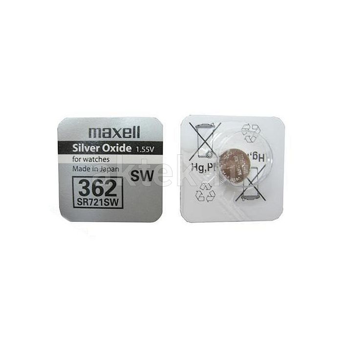 Часовая батарейка MAXELL 362 1 шт 4