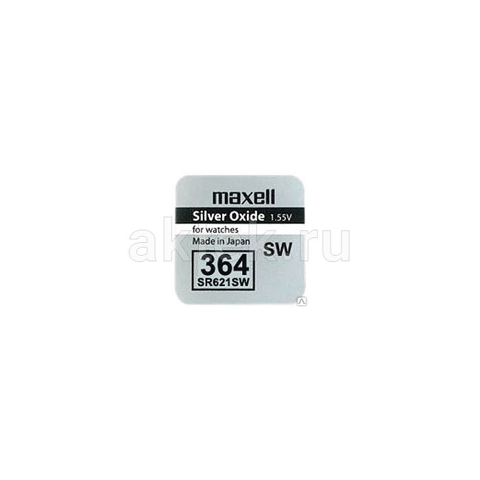Батарейка таблетка MAXELL 364 3