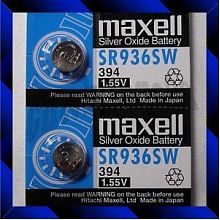 Часовая батарейка MAXELL 394 1 шт.