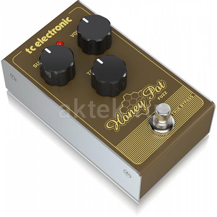 Педаль эффектов фузз TC ELECTRONIC HONEY POT FUZZ 2