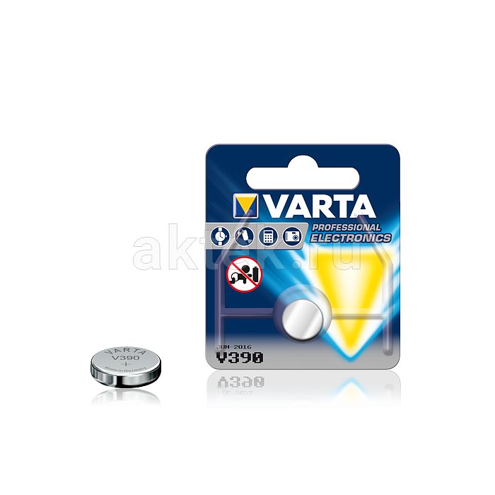 Батарейка для часов VARTA 390 1 шт.