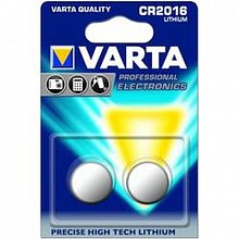 Батарейка таблетка VARTA CR2016 1 шт. 2