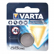 Батарейка таблетка VARTA CR2016 1 шт. 3
