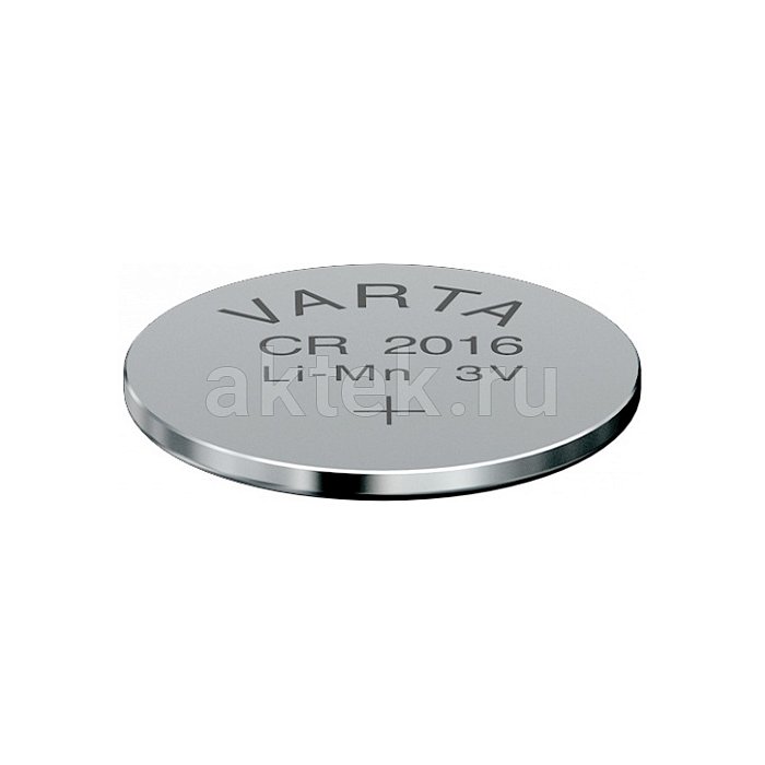 Батарейка таблетка VARTA CR2016 1 шт. 4