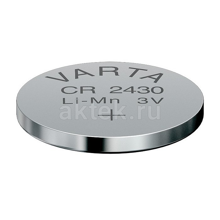 Батарейка таблетка VARTA CR2430 1 шт. 4