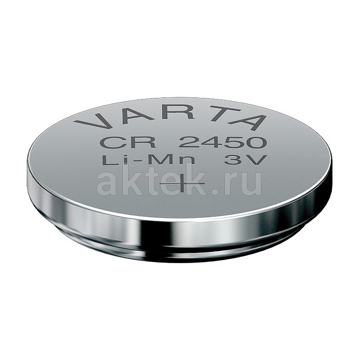Батарейка таблетка Varta CR2450 1 шт. 3
