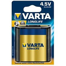 Батарейка квадратная 3LR12 VARTA LONGLIFE 4112