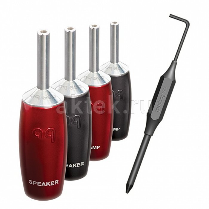 AudioQuest SureGrip 507 - BANANA ((6) Silver) разъём-банан