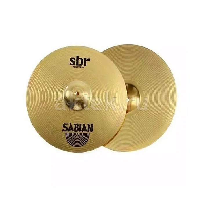 Sabian 14" SBr Hi-Hat тарелка для ударной установки 2