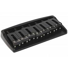Gotoh 510FX-7-B фиксированный бридж для 7-струнной электрогитары, чёрный