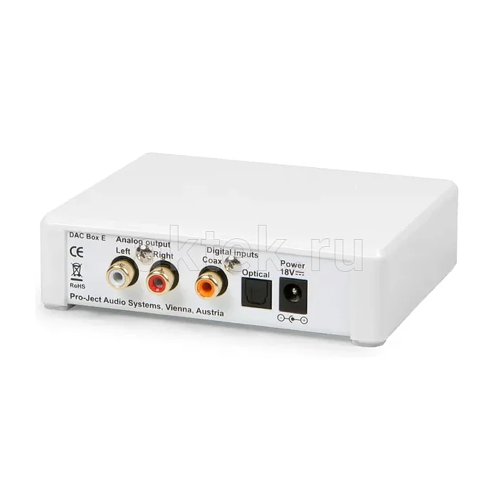 ЦАП Pro-Ject DAC BOX E White 2