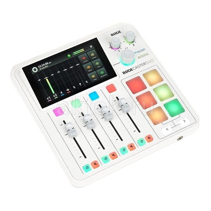 Цифровой рекордер RODE Caster Duo White 11