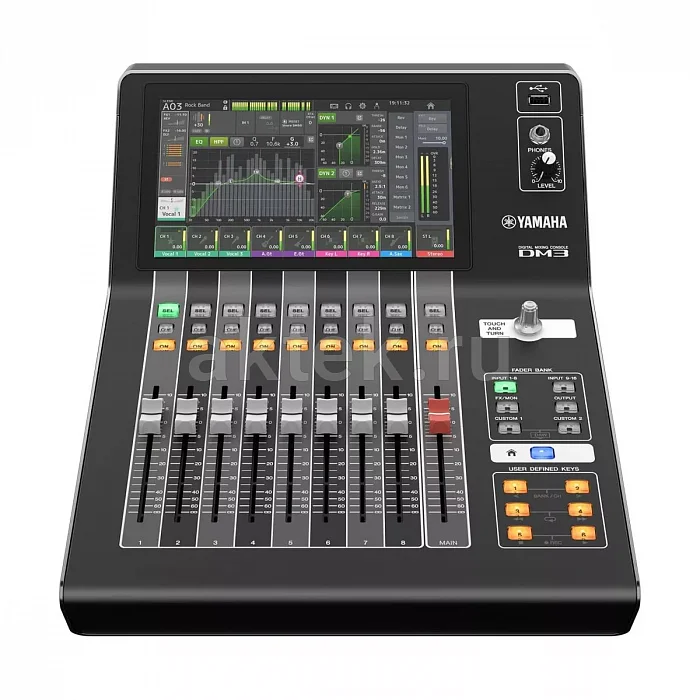 Yamaha DM3 цифровой микшер, цифровая обработка