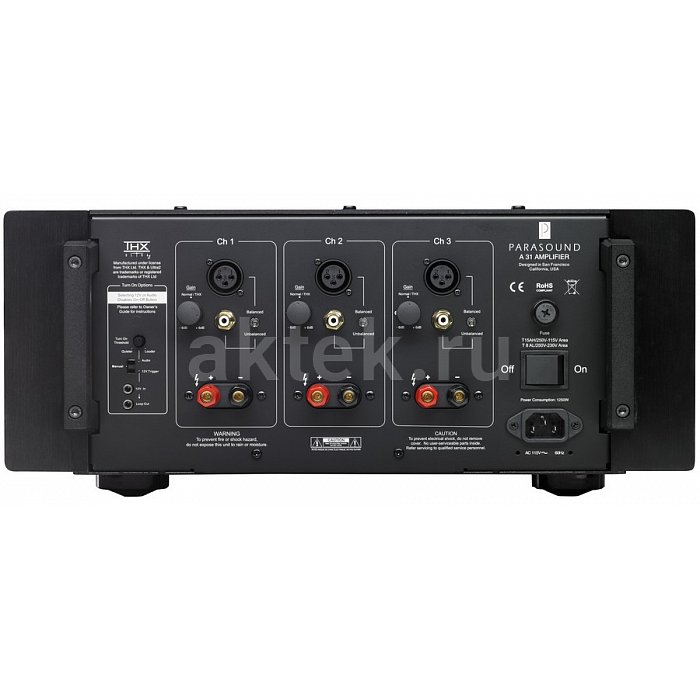 Усилитель мощности Parasound A31 black 2